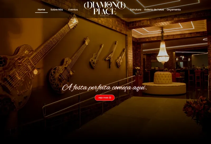 Desenvolvimento de Website - Diamond Place - Smartweb Tecnologia