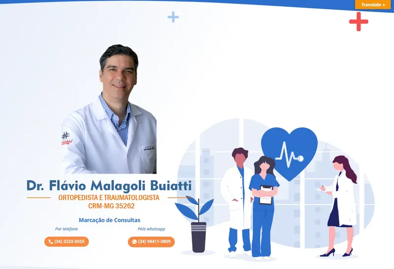 Desenvolvimento de Website - Dr. FlÃ¡vio Malagoli - Smartweb Tecnologia