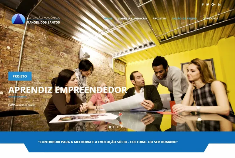 Desenvolvimento de Website - FundaÃ§Ã£o MaÃ§Ã´nica - Smartweb Tecnologia